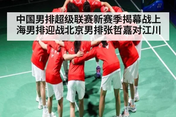 中国男排超级联赛新赛季揭幕战上海男排迎战北京男排张哲嘉对江川